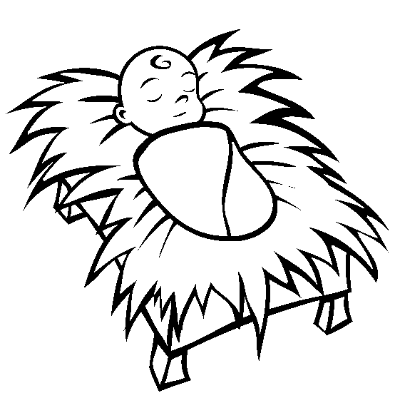 Szopka Bożonarodzeniowa kolorowanki